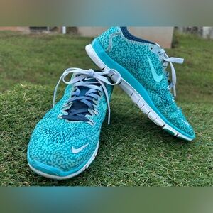 Nike Women's Shoes Blue Running Sneakers ,Size 5 1/2, 629832-303